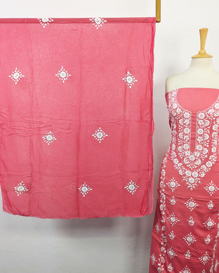 Fancy Lawn with Pakka Tanka + Mirror Work 3Pc Unstitched