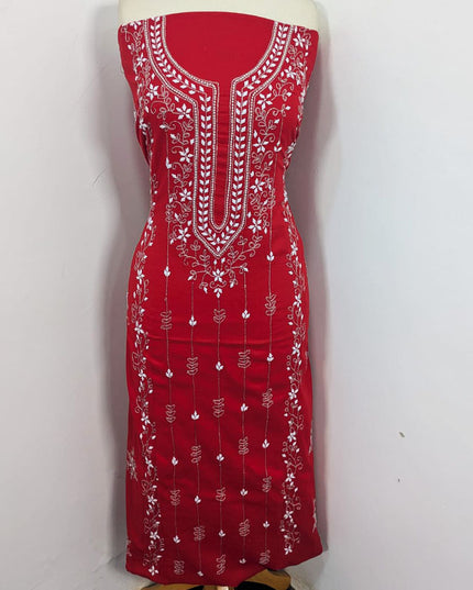 Fancy Lawn with Aplic Work 3Pc Unstitched