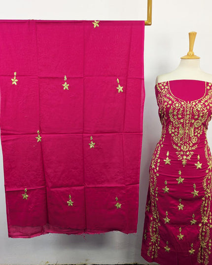 Fancy Lawn with Gotta Galla Work Shirt & Dupatta 3Pc Unstitched