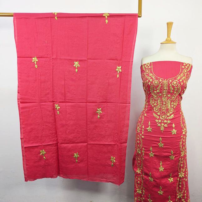 Fancy Lawn with Gotta Galla Work Shirt & Dupatta 3Pc Unstitched