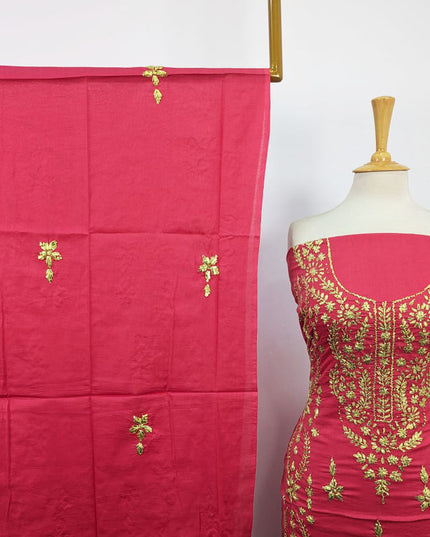 Fancy Lawn with Gotta Galla Work Shirt & Dupatta 3Pc Unstitched