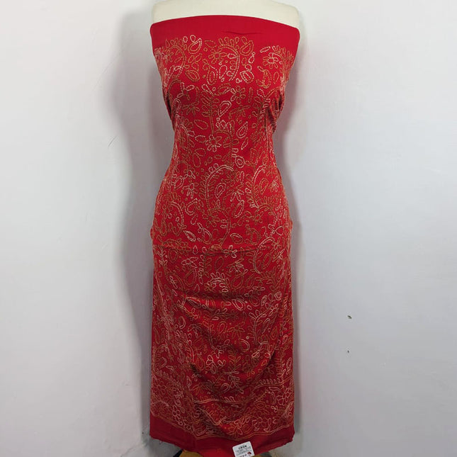 Lawn with Shadow + Chikankari Work Shirt Dupatta 3Pc Unstitched