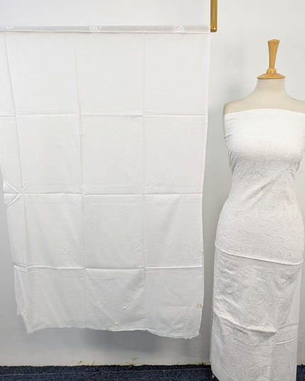 Fancy Lawn with Shadow + Chikankari Work 3Pc Unstitched