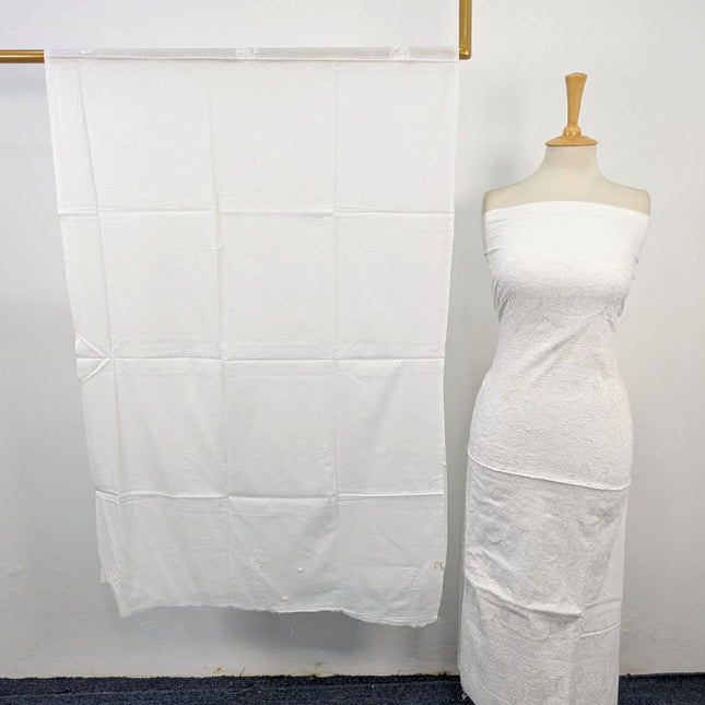 Fancy Lawn with Shadow + Chikankari Work 3Pc Unstitched