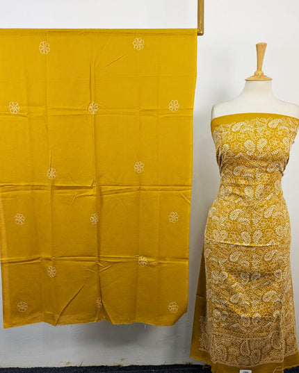 Fancy Lawn with Shadow + Chikankari Work 3Pc Unstitched