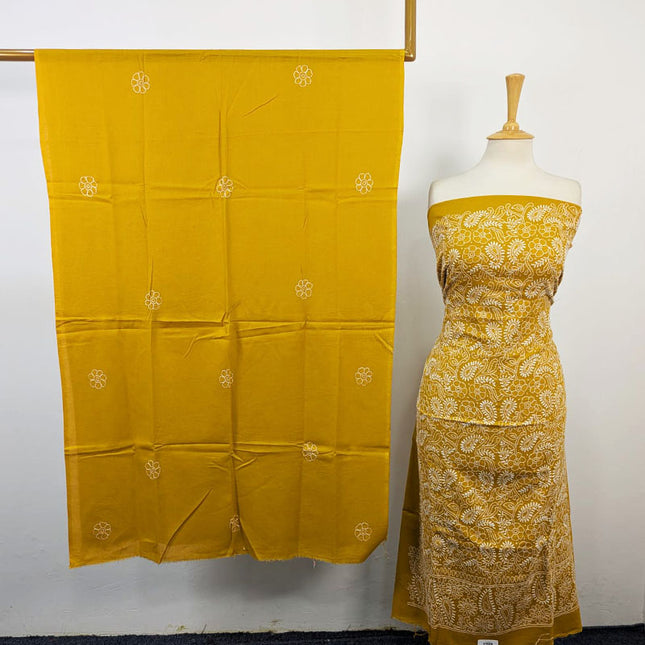 Fancy Lawn with Shadow + Chikankari Work 3Pc Unstitched