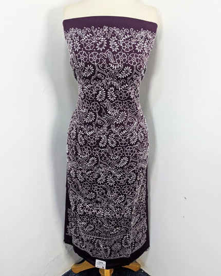 Fancy Lawn with Shadow + Chikankari Work 3Pc Unstitched