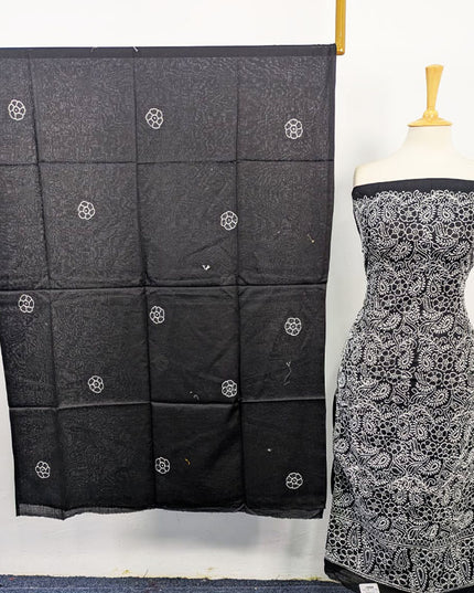 Fancy Lawn with Shadow + Chikankari Work 3Pc Unstitched