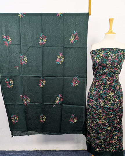 Fancy Lawn with Full Jaal Kacha Tanka Work 3Pc Unstitched