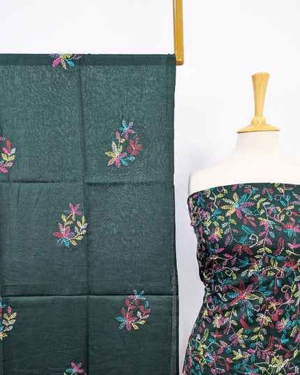 Fancy Lawn with Full Jaal Kacha Tanka Work 3Pc Unstitched