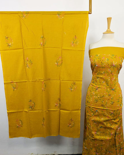 Fancy Lawn with Full Jaal Kacha Tanka Work 3Pc Unstitched