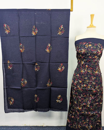 Fancy Lawn with Full Jaal Kacha Tanka Work 3Pc Unstitched