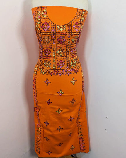 Fancy Lawn with Balochi Pakka Tanka + Mirror Work 3Pc Unstitched