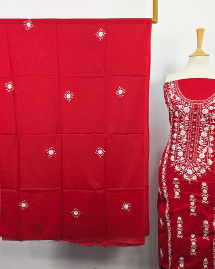 Fancy Lawn with Balochi Pakka Tanka + Mirror Work 3Pc Unstitched