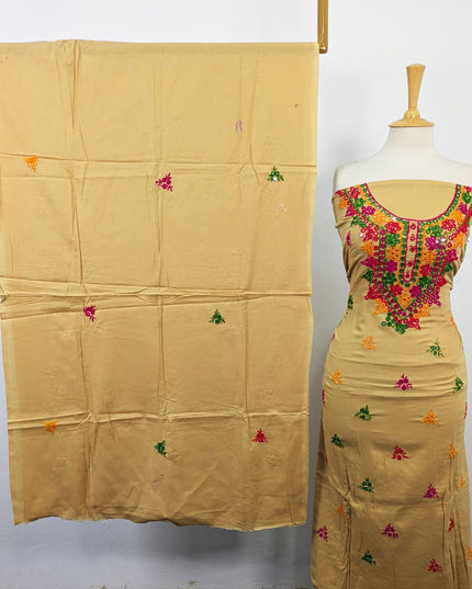 Lawn with Balochi Pakka Tanka + Mirror Work 3Pc Unstitched