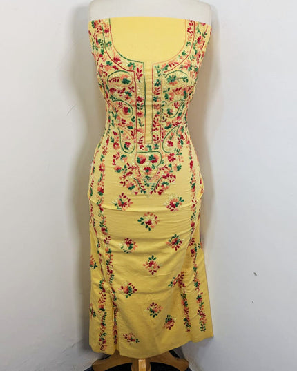 Lawn with Balochi Pakka Tanka + Mirror Work 3Pc Unstitched