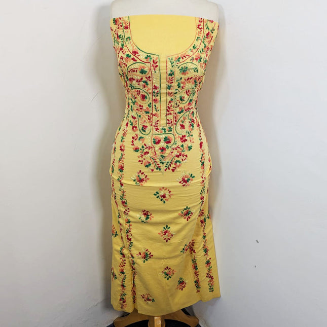 Lawn with Balochi Pakka Tanka + Mirror Work 3Pc Unstitched