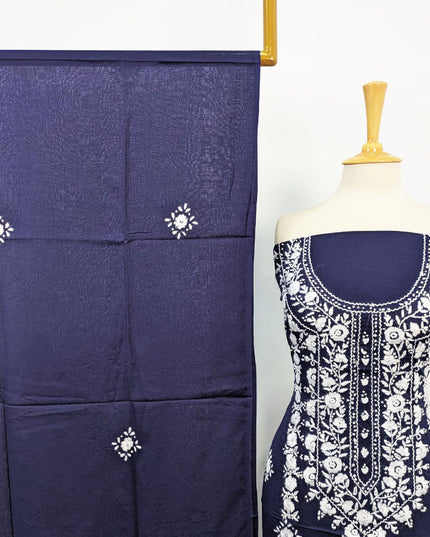 Fancy Lawn with Balochi Pakka Tanka + Mirror Work 3Pc Unstitched