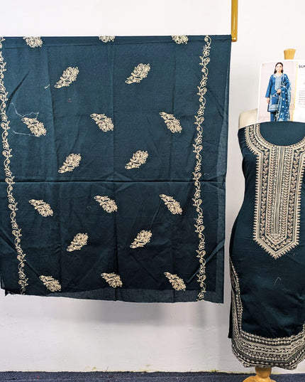 Classic Tana Dora Lawn with Embroidered Work 3Pc Unstitched - Jugni