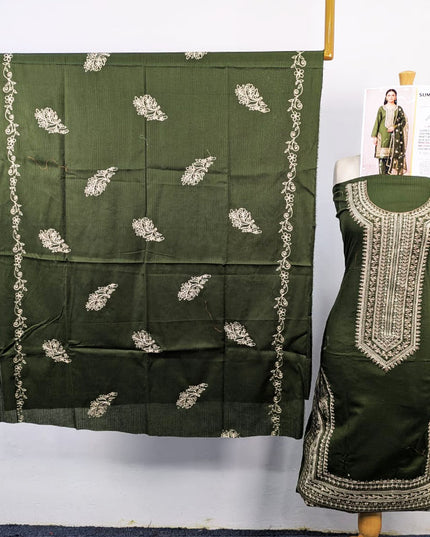 Classic Tana Dora Lawn with Embroidered Work 3Pc Unstitched - Jugni