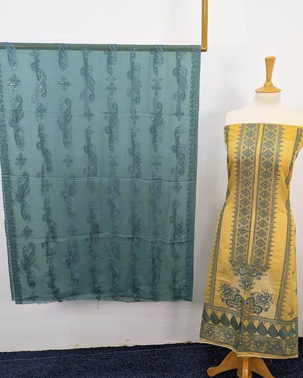 Elegant Masoori Dress 2PC Unstitched – Apka Libas