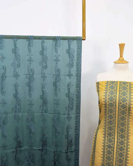 Fancy Embroidered Masuri 2PC Unstitched