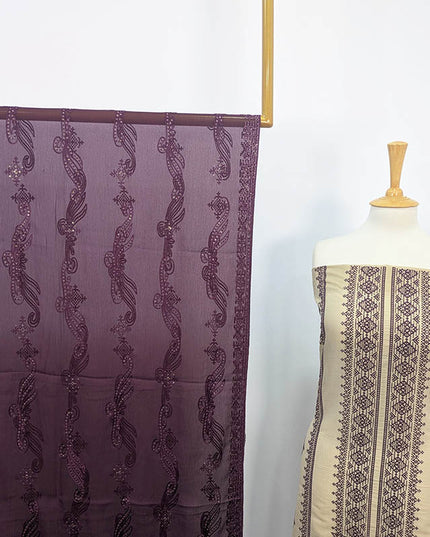 Fancy Embroidered Masuri 2PC Unstitched