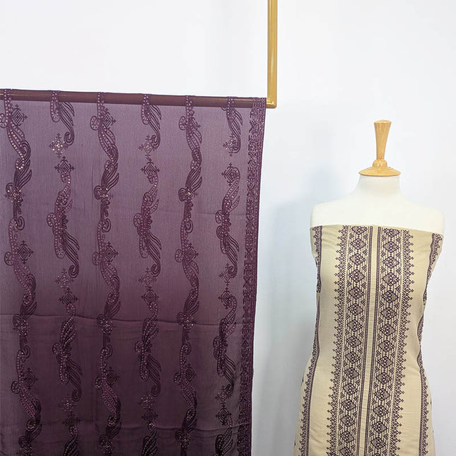 Fancy Embroidered Masuri 2PC Unstitched