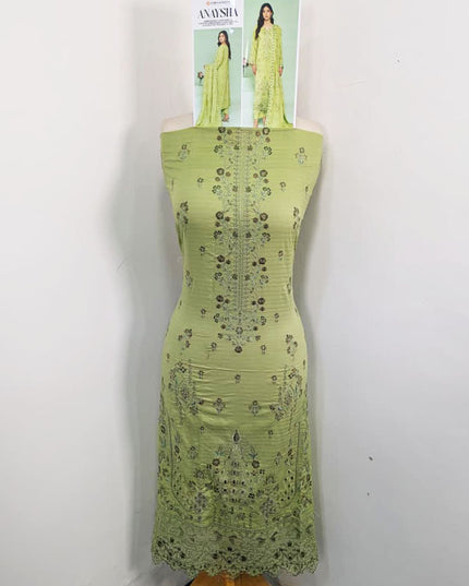 Embroidered Lawn with Chiffon Dupatta 3Pc - Sobia Waseem (Anaysha)