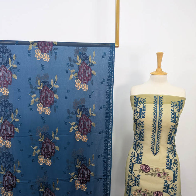 Embroidered Organza 2PC Unstitched
