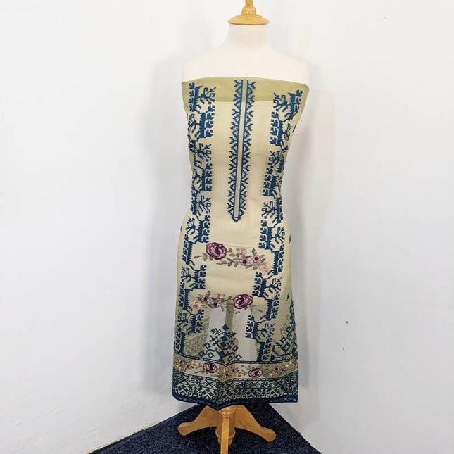 Embroidered Organza 2PC Unstitched