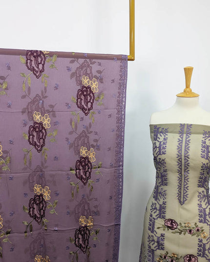 Embroidered Organza 2PC Unstitched