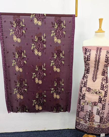 Embroidered Organza 2PC Unstitched