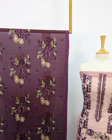 Embroidered Organza 2PC Unstitched