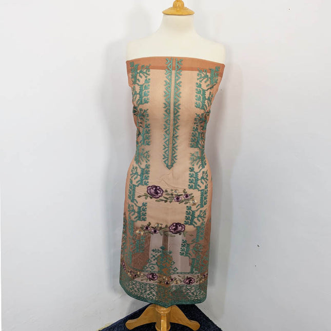 Embroidered Organza 2PC Unstitched