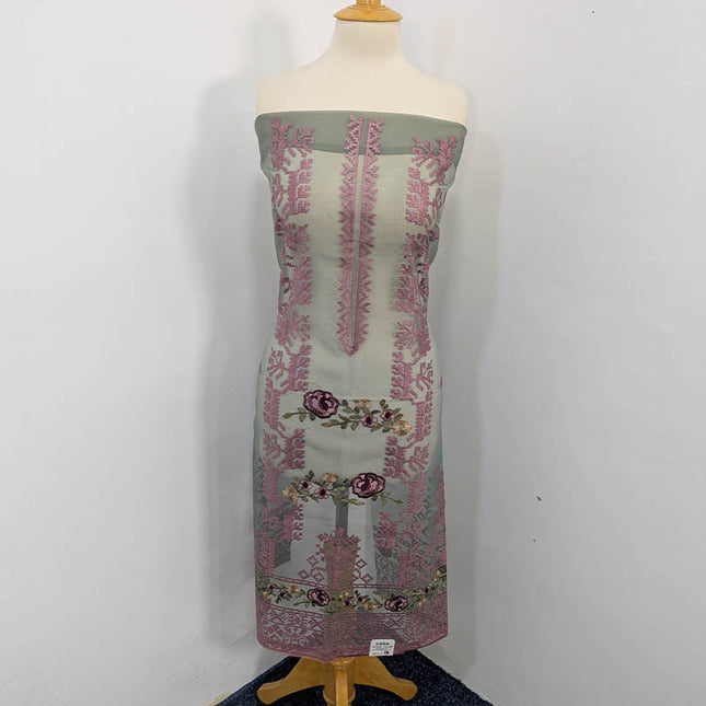 Embroidered Organza 2PC Unstitched