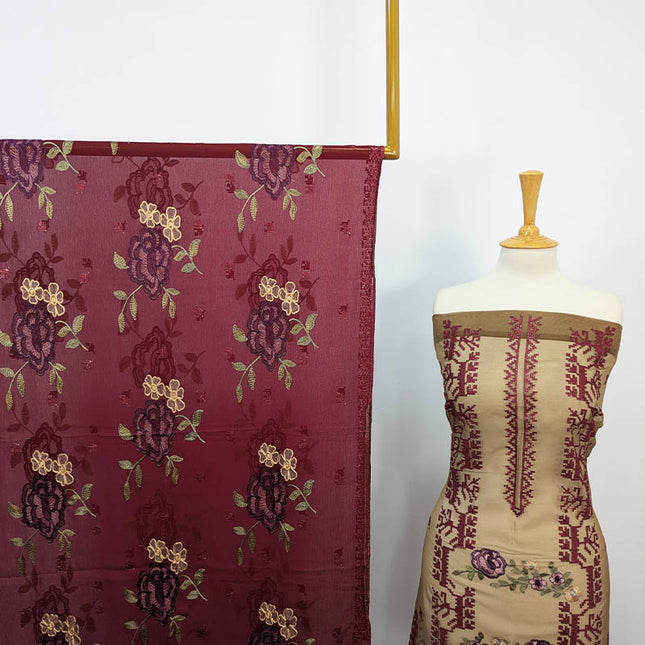Embroidered Organza 2PC Unstitched