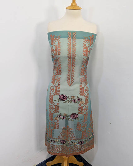 Embroidered Organza 2PC Unstitched