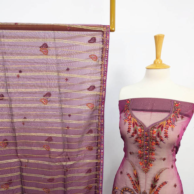 Embroidered Organza 2PC Unstitched