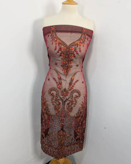 Embroidered Organza 2PC Unstitched