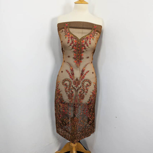 Embroidered Organza 2PC Unstitched