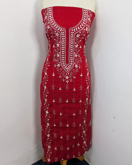 Lawn with Handmade Aplic Work Shirt & Chiffon Dupatta 3Pc Unstitched