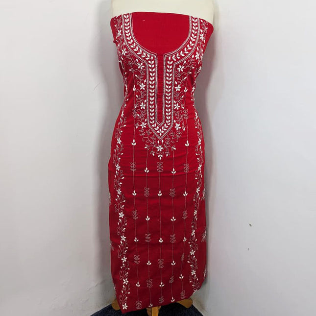 Lawn with Handmade Aplic Work Shirt & Chiffon Dupatta 3Pc Unstitched