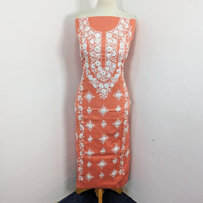 Lawn with Handmade Pakka Tanka Work & Chiffon Dupatta 3Pc Unstitched