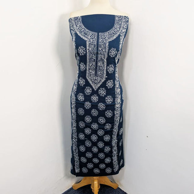 Fancy Lawn with Handmade Shadow Work Shirt & Chiffon Dupatta 3Pc Unstitched