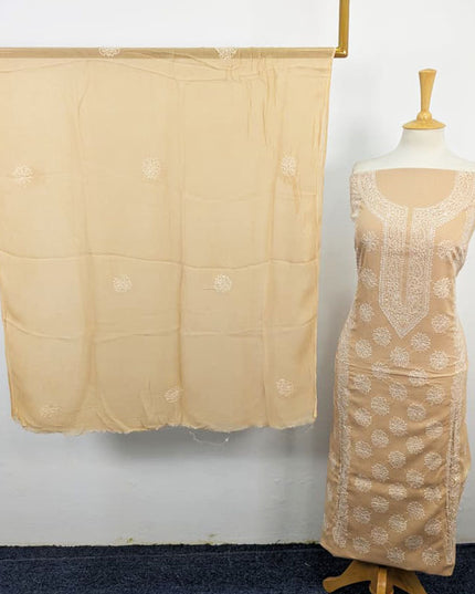 Fancy Lawn with Handmade Shadow Work Shirt & Chiffon Dupatta 3Pc Unstitched
