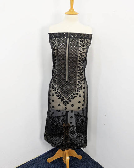 Embroidered Organza With Chiffon Dupatta 3piece Unstitched