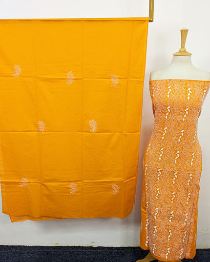 Handmade Full Jaal Shadow Work Lawn Shirt & Dupatta 3Pc Unstitched