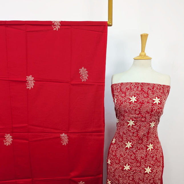 Fancy Lawn with Handmade Full Jaal Shadow Work 3Pc Unstitched