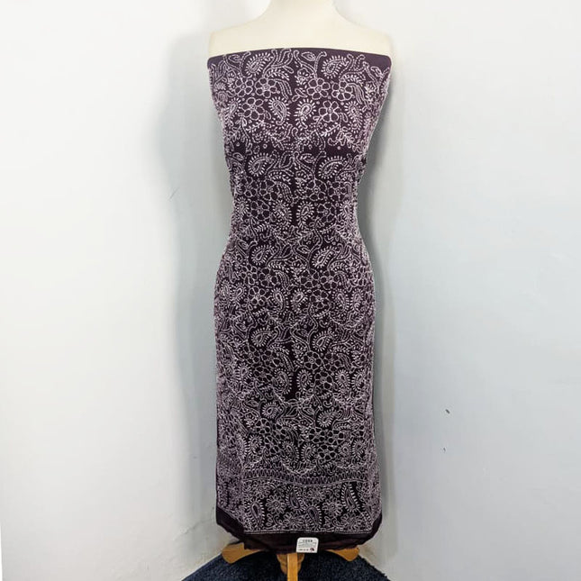 Lawn with Shadow + Chikankari Work Shirt & Chiffon Dupatta 3Pc Unstitched